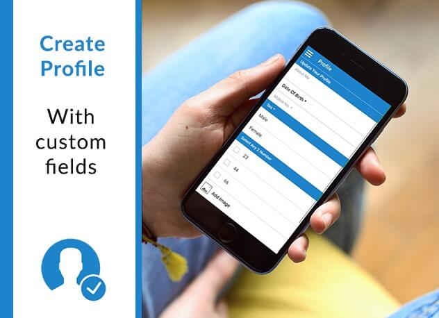 custom profile feature