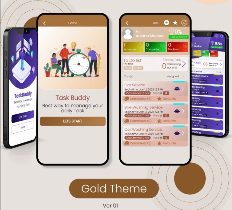 task feature css gold